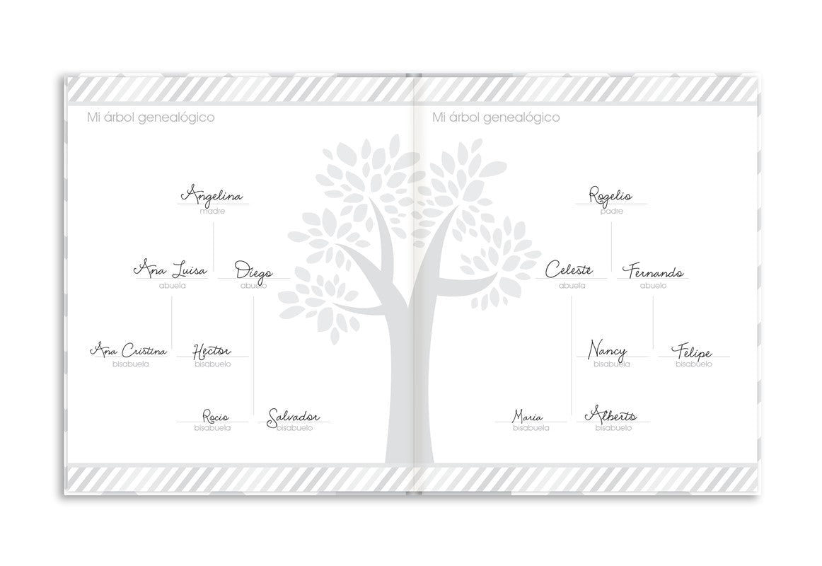 LIBRO BEBE CHEVRON GRIS PEARHEAD - MINI MUNDO