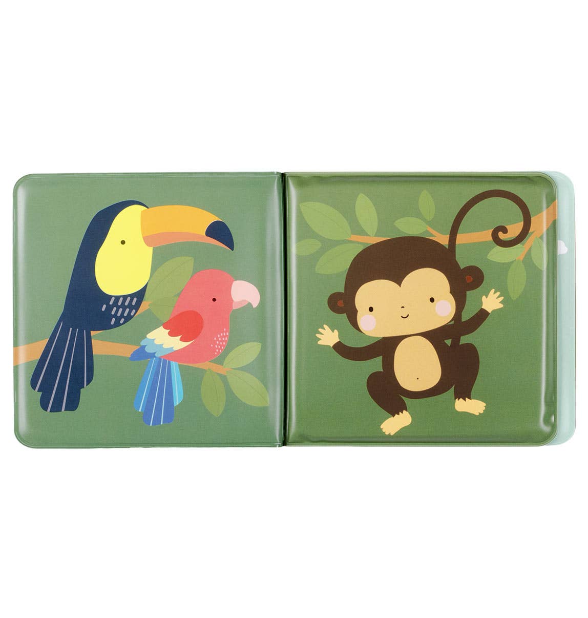 Libro de baño - animales de la selva - MINI MUNDO