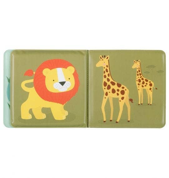 Libro de baño - animales de la selva - MINI MUNDO