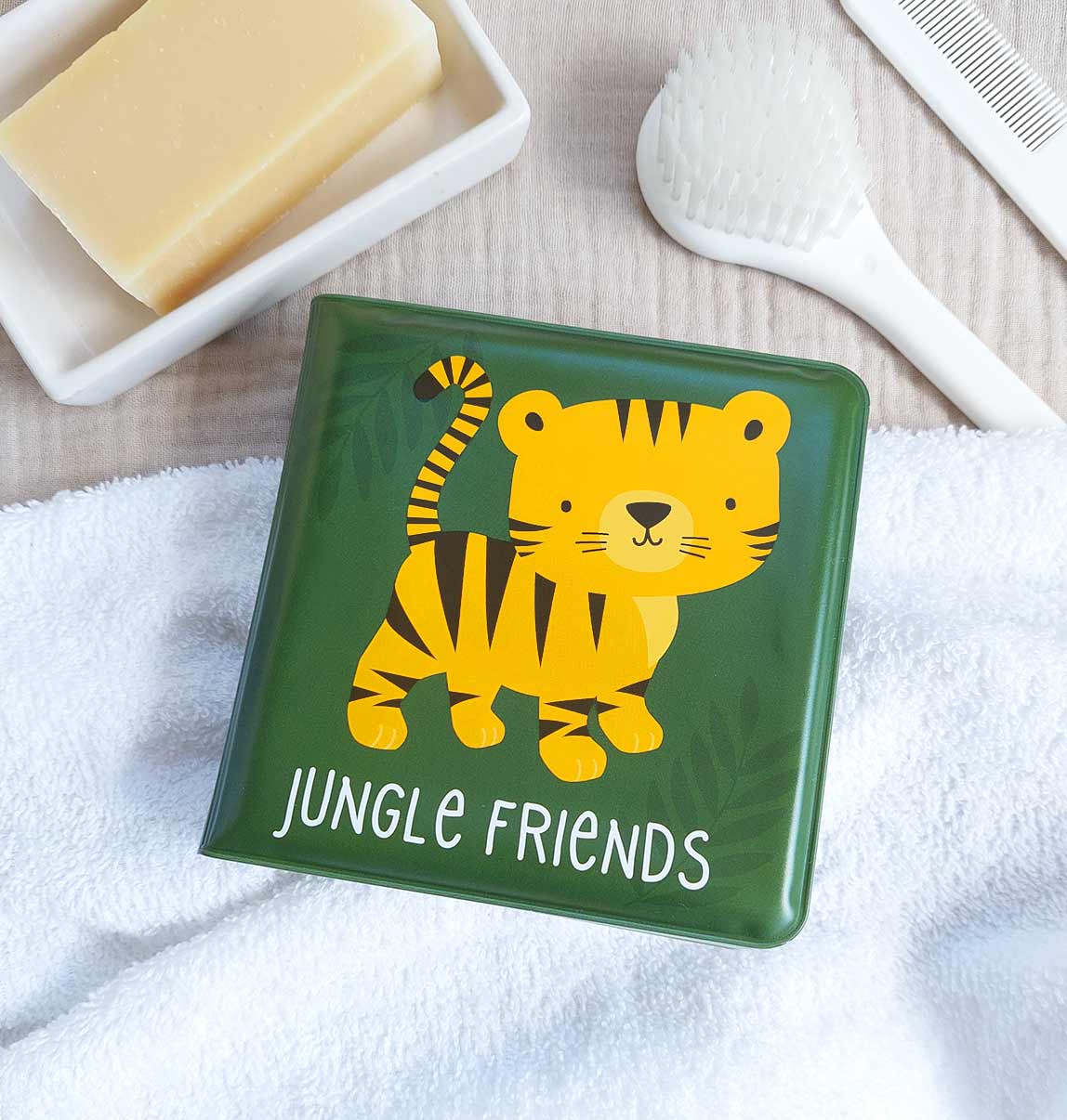 Libro de baño - animales de la selva - MINI MUNDO