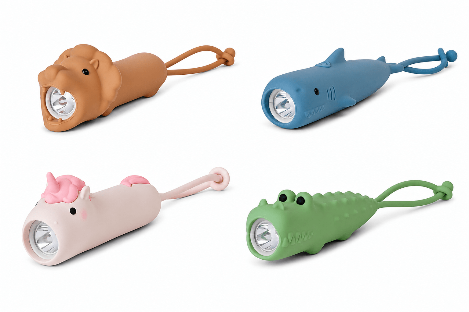 Linterna infantil de silicona recargable - BEBABI