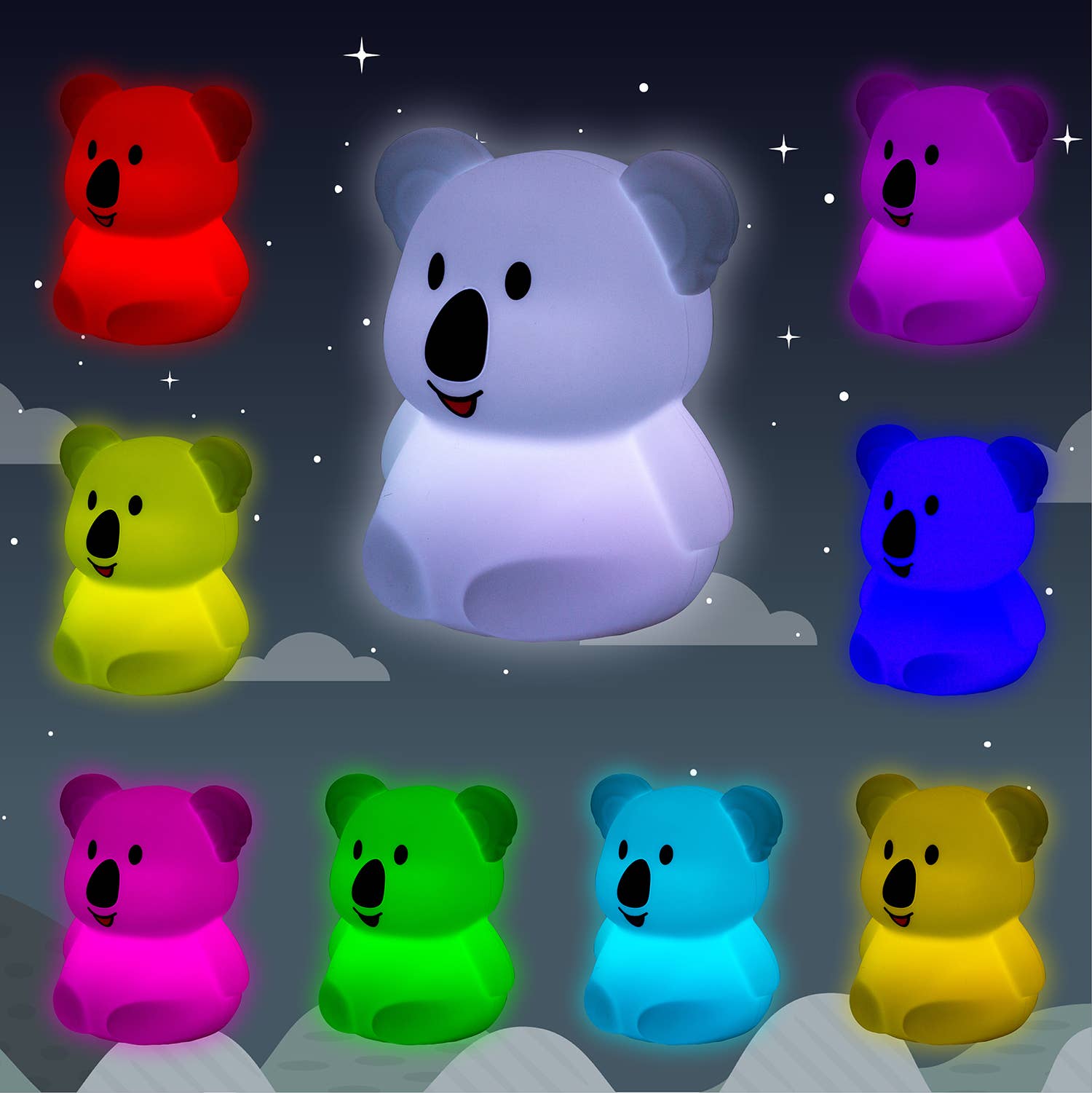 Luz nocturna quitamiedos - Koala (mediano) - MINI MUNDO