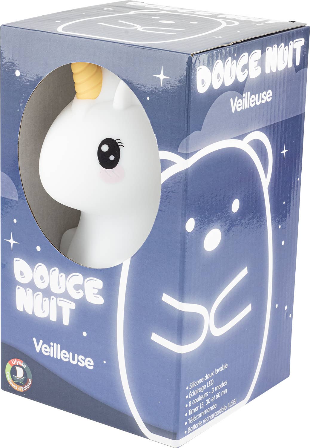 Luz nocturna quitamiedos - Unicornio (grande) - MINI MUNDO