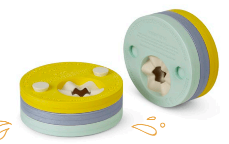Manguitos evolutivos SARO - azul/Rosa/amarillo - MINI MUNDO