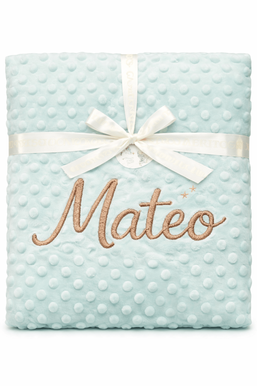 Manta personalizada bebe - MINI MUNDO