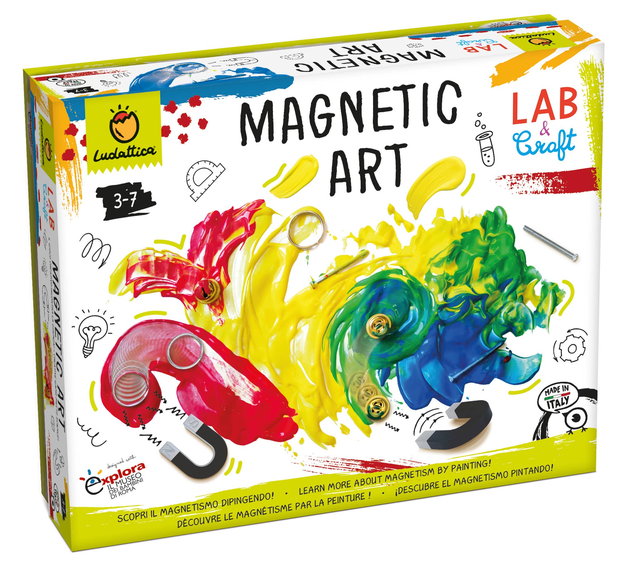 Manualidades arte magnético - MINI MUNDO