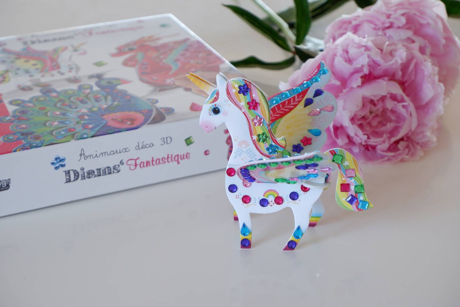 Manualidades diamantes - animales fantásticos - MINI MUNDO