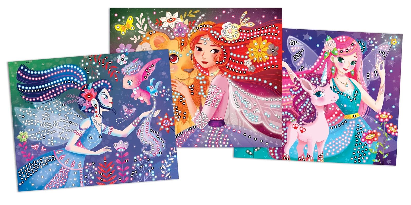 Manualidades diamantes - fantasia - MINI MUNDO