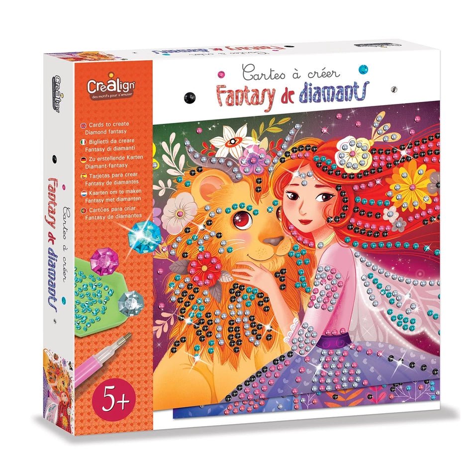 Manualidades diamantes - fantasia - MINI MUNDO