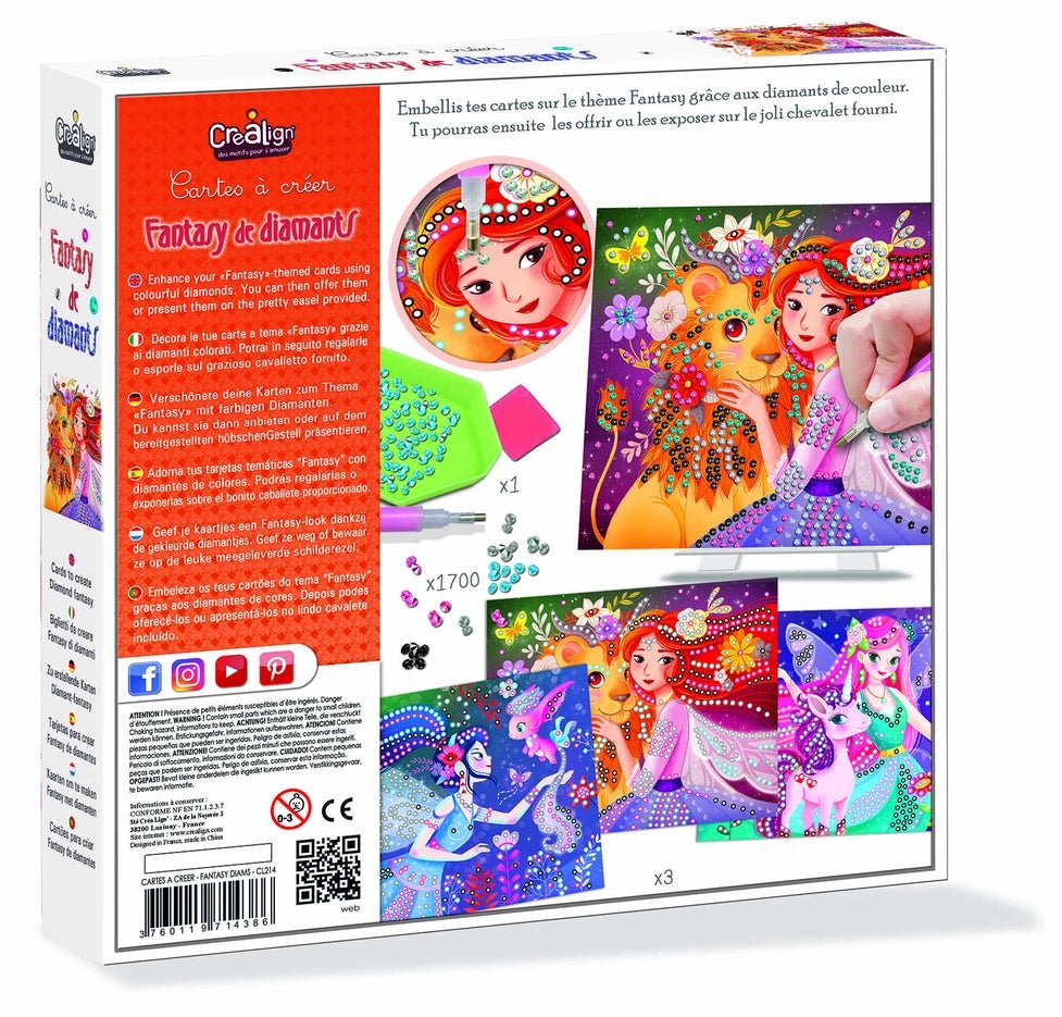 Manualidades diamantes - fantasia - MINI MUNDO