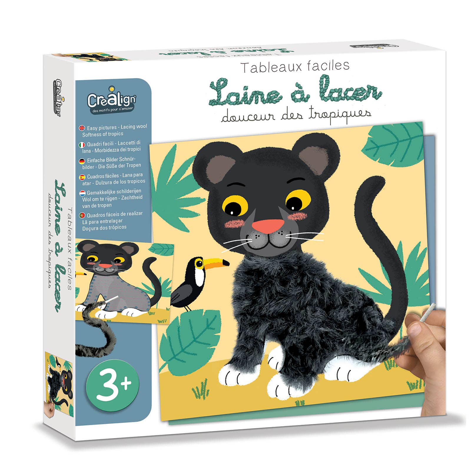 Manualidades tejer lana Crealign (gato) - MINI MUNDO