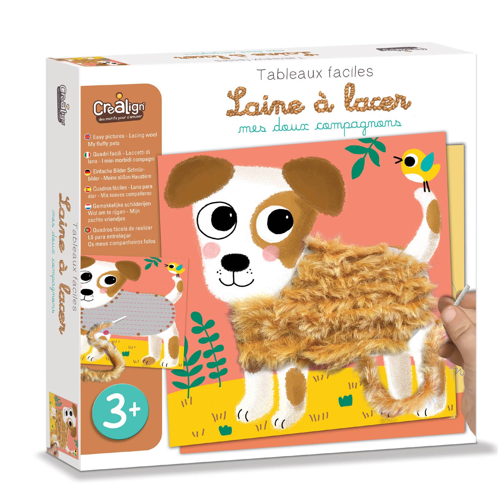 Manualidades Tejer Lana Crealign (perro) - MINI MUNDO