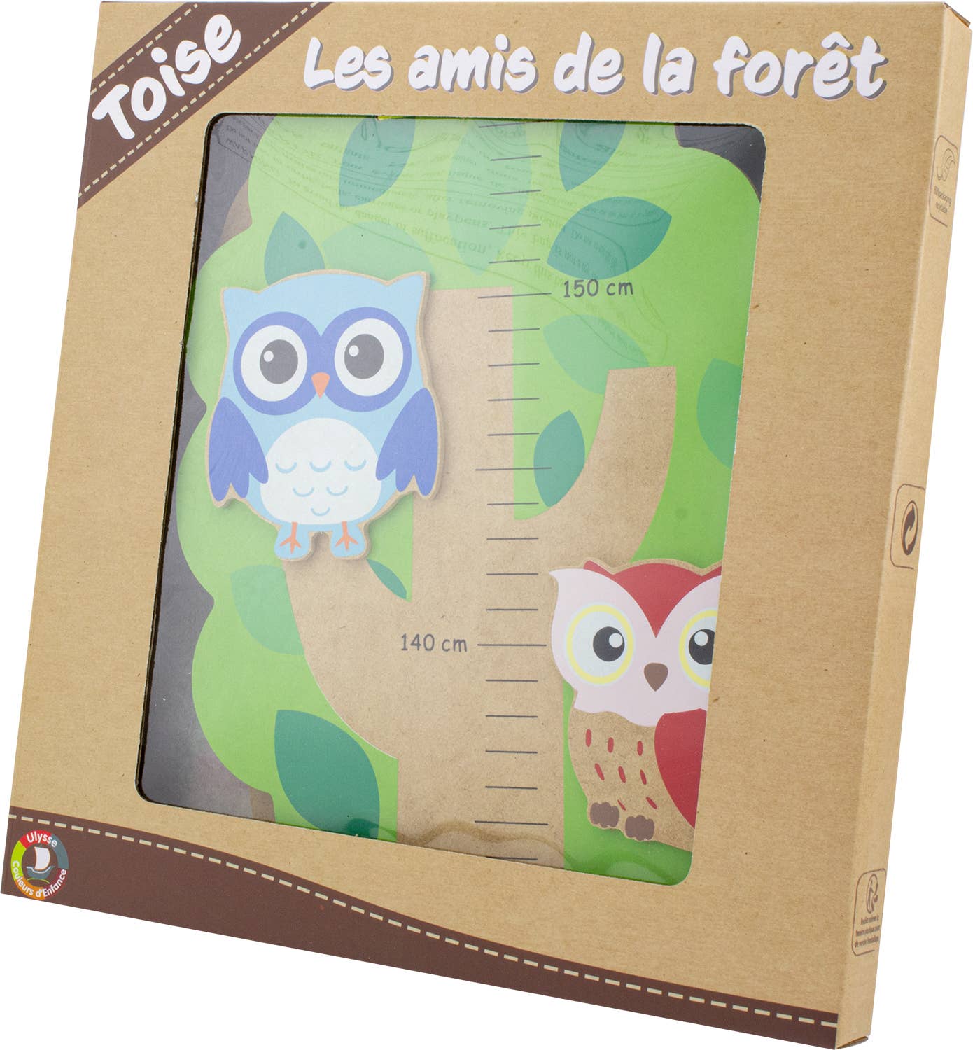 Medidor de Altura Infantil Animales del Bosque | Decoración Bebé - MINI MUNDO