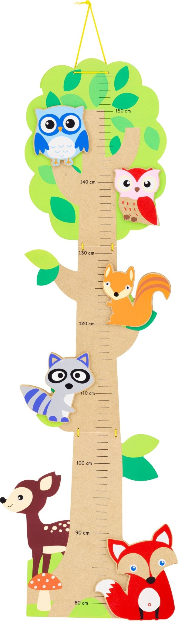 Medidor de Altura Infantil Animales del Bosque | Decoración Bebé - MINI MUNDO
