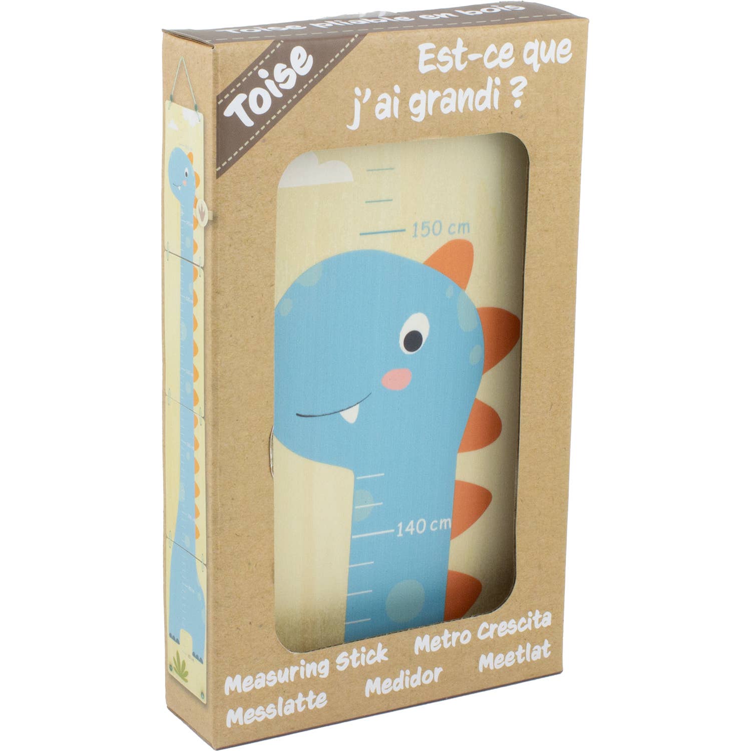 Medidor de Altura Infantil Dinosaurio | Decoración Habitación Bebé - MINI MUNDO