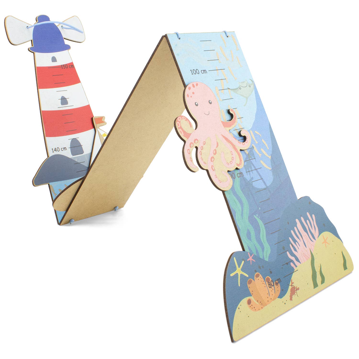 Medidor de Altura Infantil Tortuga El Mar | Decoración Bebé - MINI MUNDO