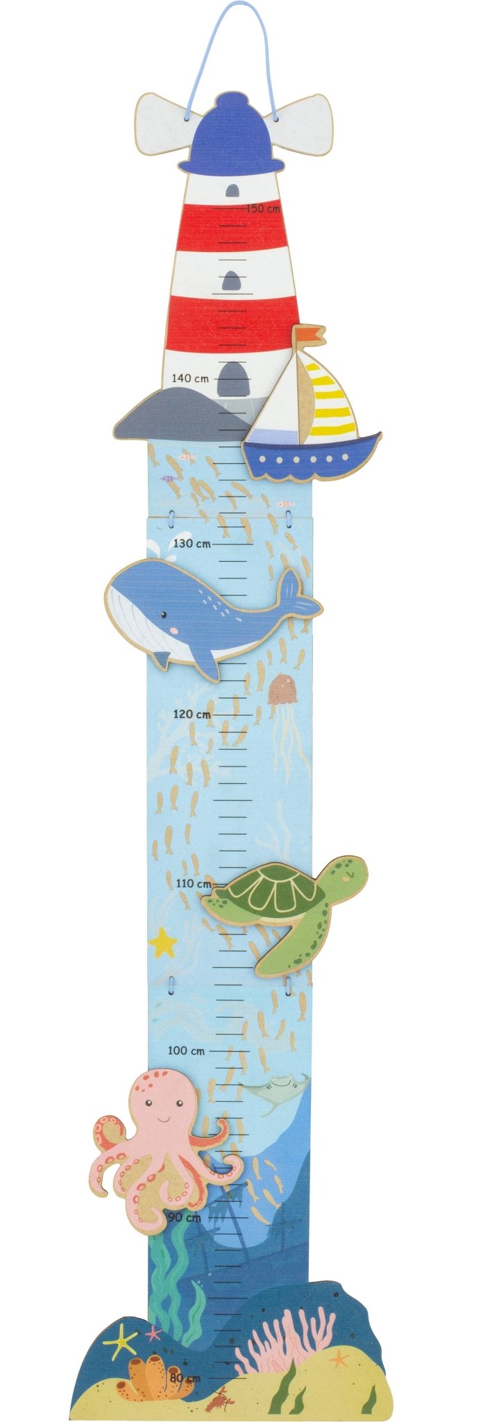 Medidor de Altura Infantil Tortuga El Mar | Decoración Bebé - MINI MUNDO
