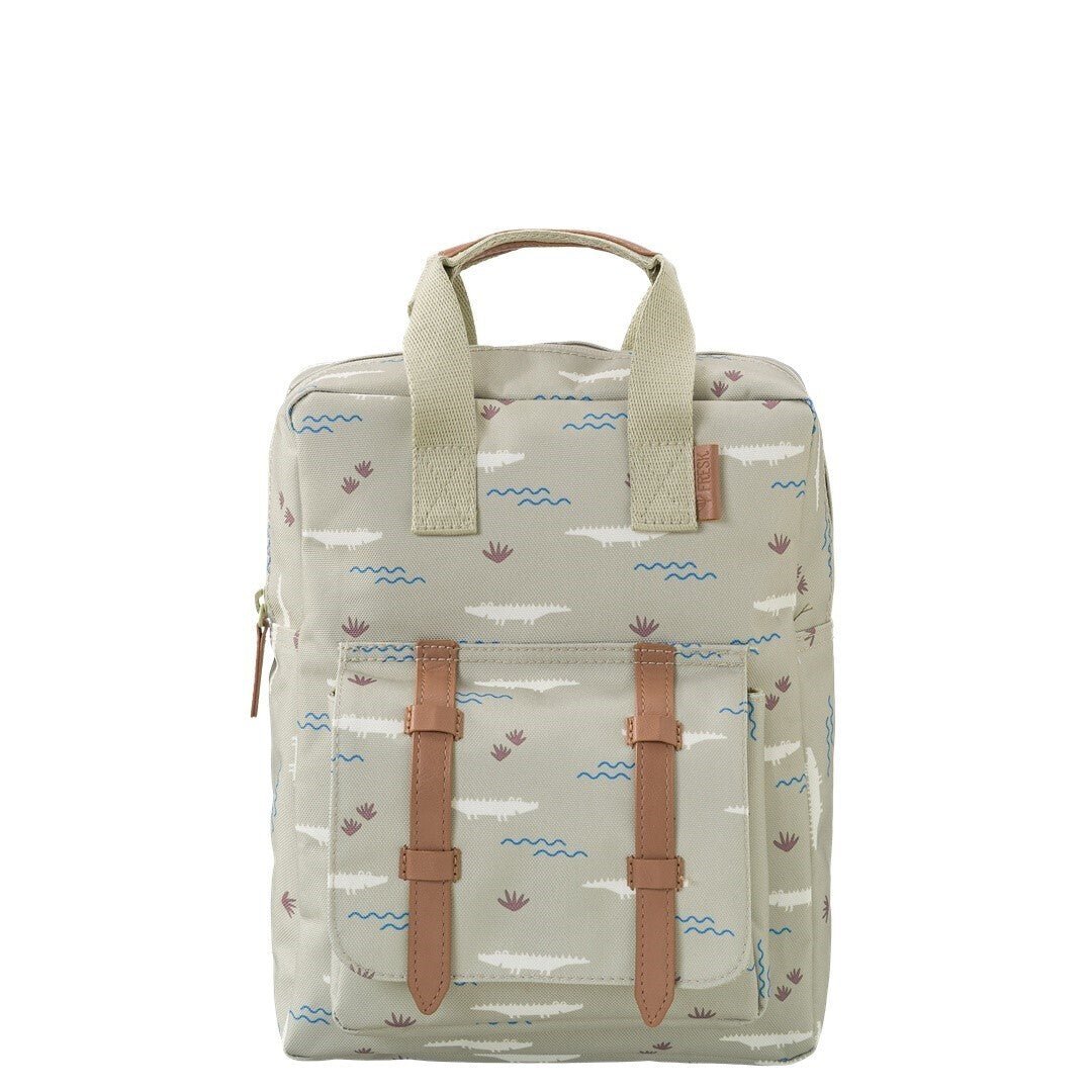 Mini Mochila Infantil Fresk Cocodrilo - BEBABI