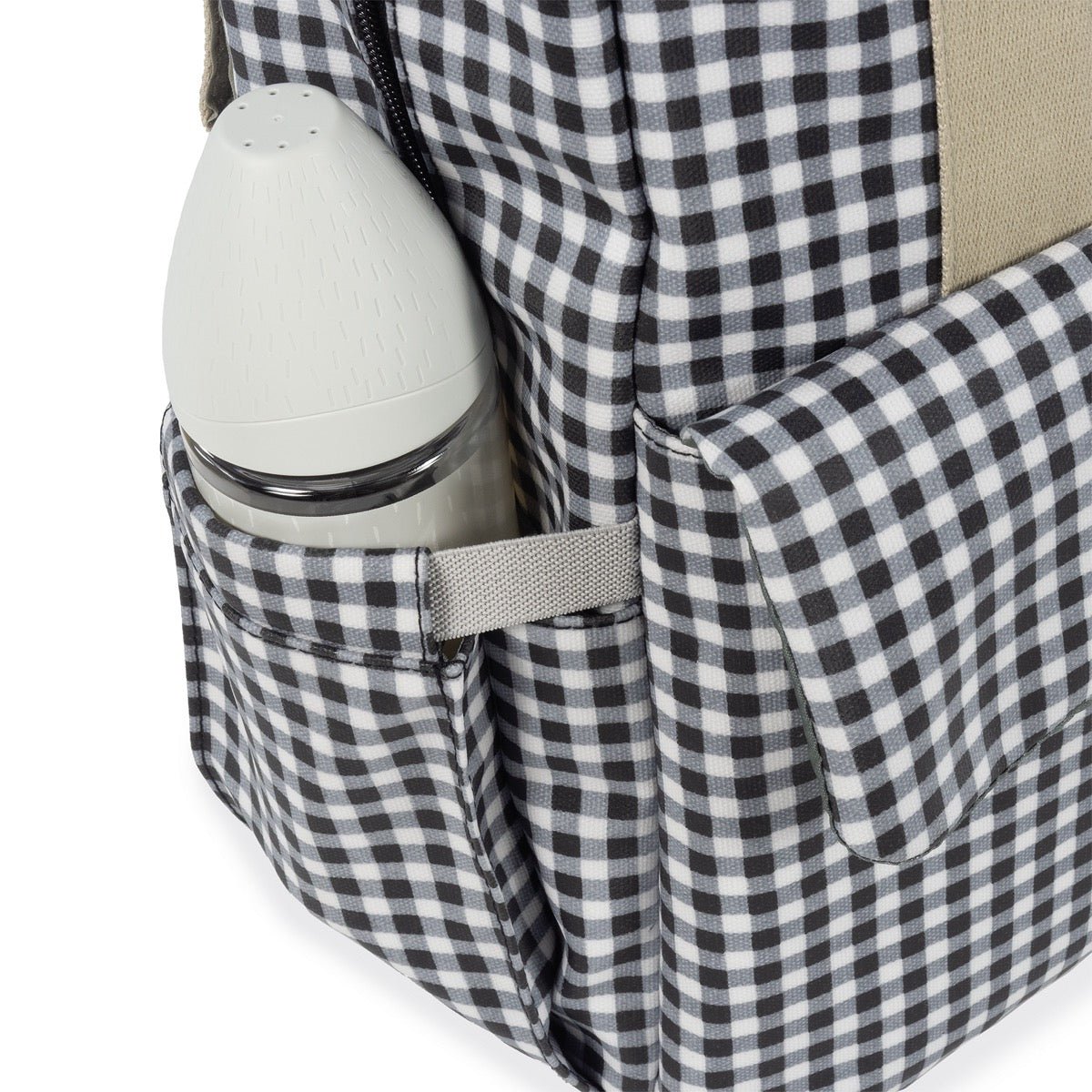 Mochila Bolso Walking Mum I Love Vichy Negro - BEBABI