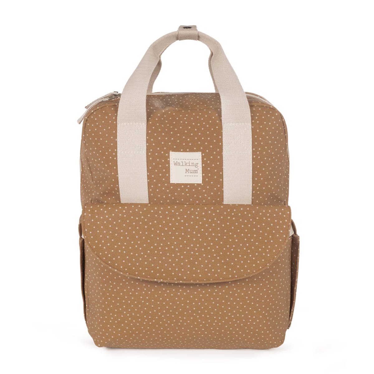 Mochila Bolso Walking Mum Poppy Canela - BEBABI