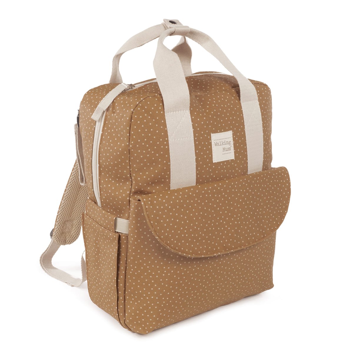 Mochila Bolso Walking Mum Poppy Canela - BEBABI