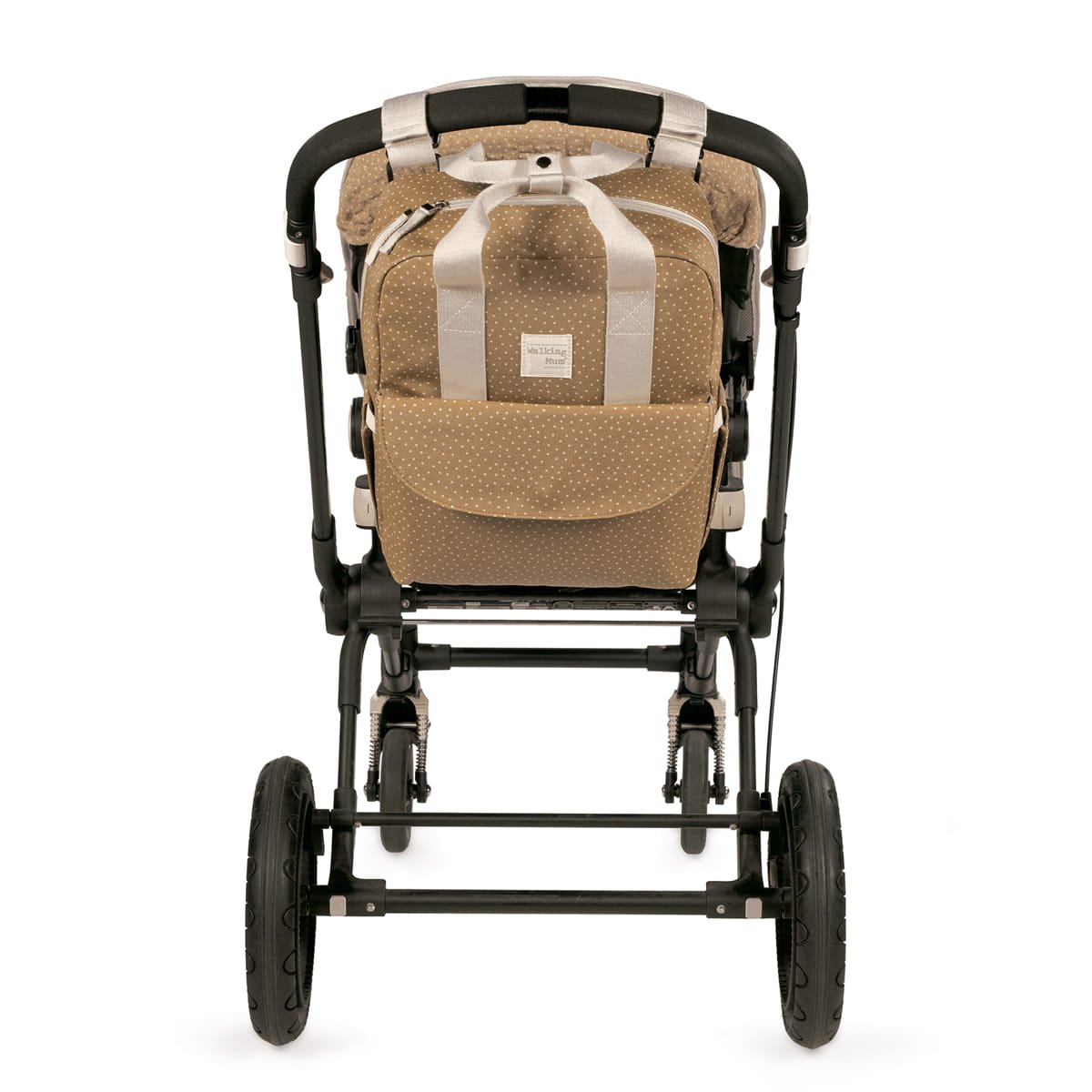 Mochila Bolso Walking Mum Poppy Canela - BEBABI