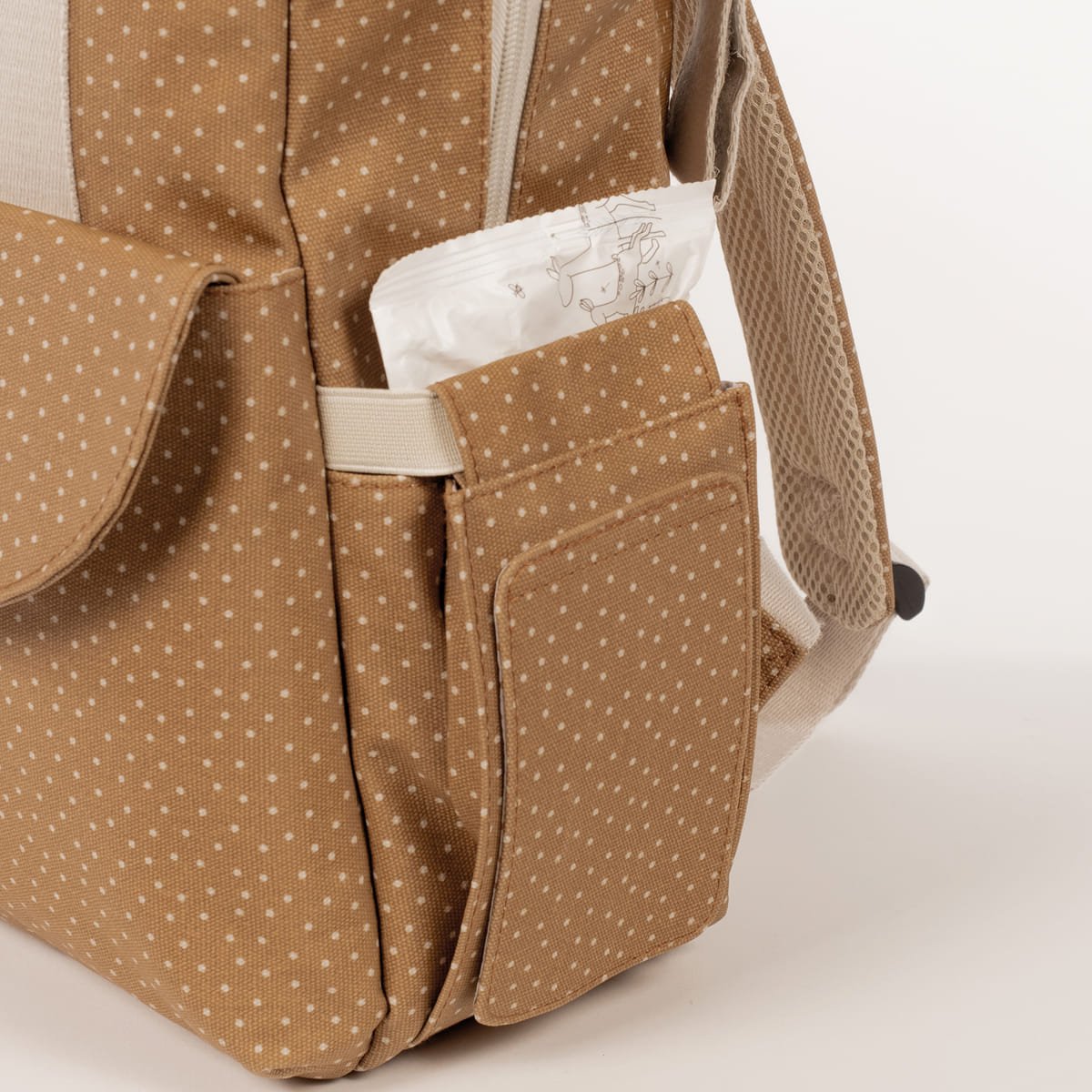 Mochila Bolso Walking Mum Poppy Canela - BEBABI