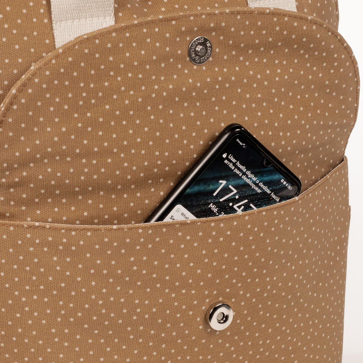 Mochila Bolso Walking Mum Poppy Canela - BEBABI