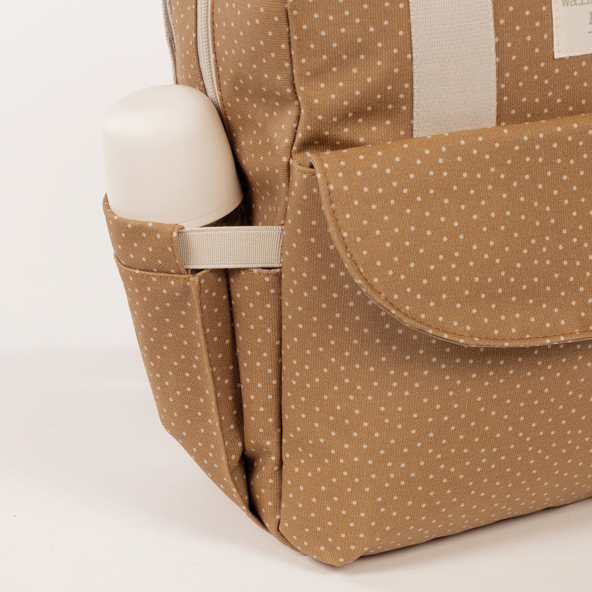 Mochila Bolso Walking Mum Poppy Canela - BEBABI