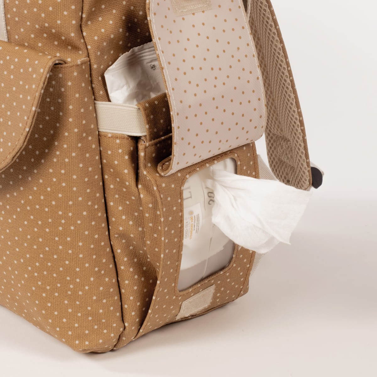 Mochila Bolso Walking Mum Poppy Canela - BEBABI