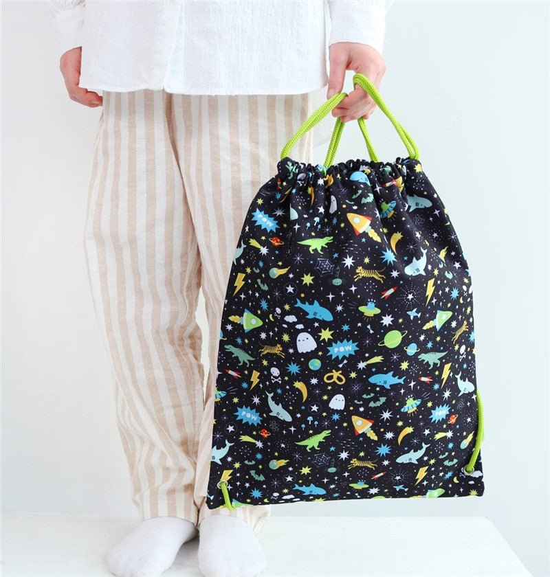 Mochila de saco - galaxy - MINI MUNDO