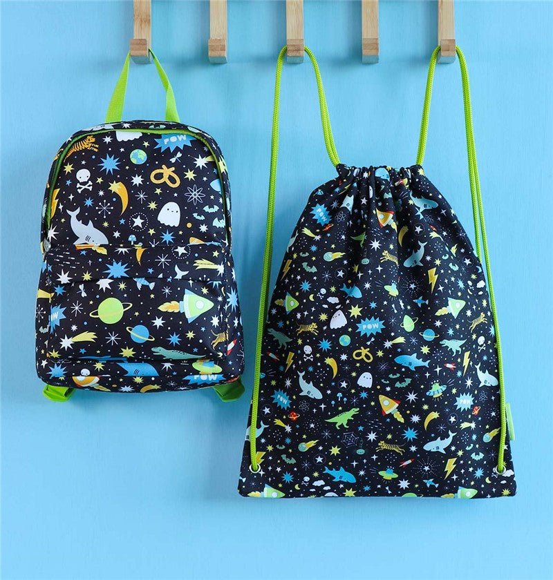 Mochila de saco - galaxy - MINI MUNDO
