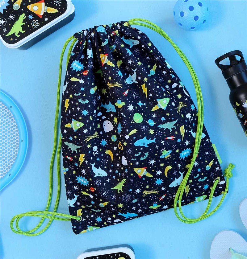 Mochila de saco - galaxy - MINI MUNDO