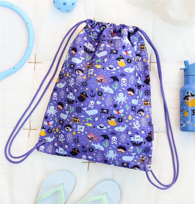 Mochila de saco - piratas - MINI MUNDO