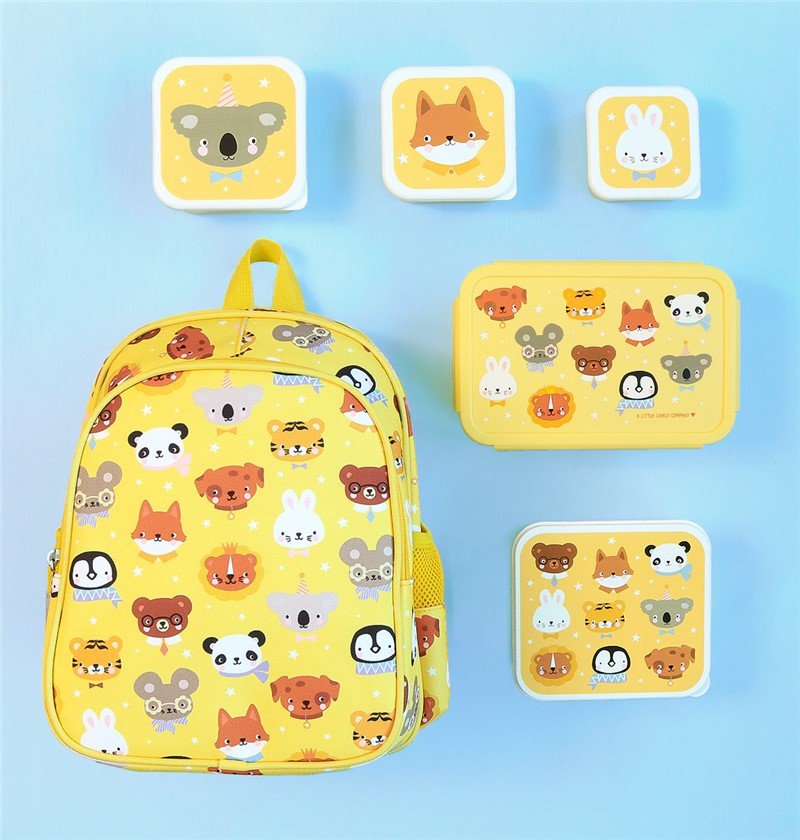Mochila escolar - animales - MINI MUNDO