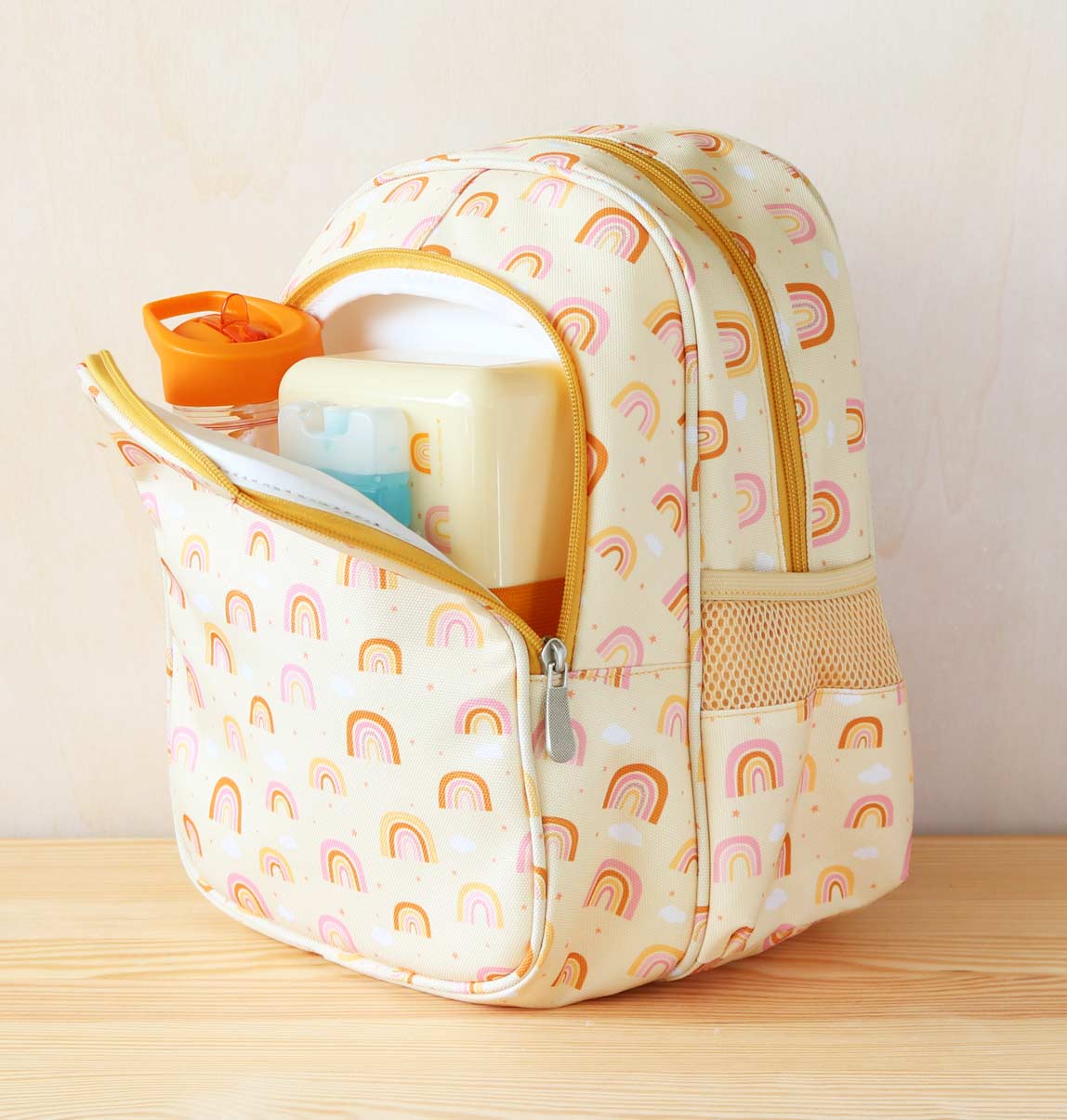 Mochila Escolar Arcoíris Niña | Mochila Infantil Colorida - MINI MUNDO