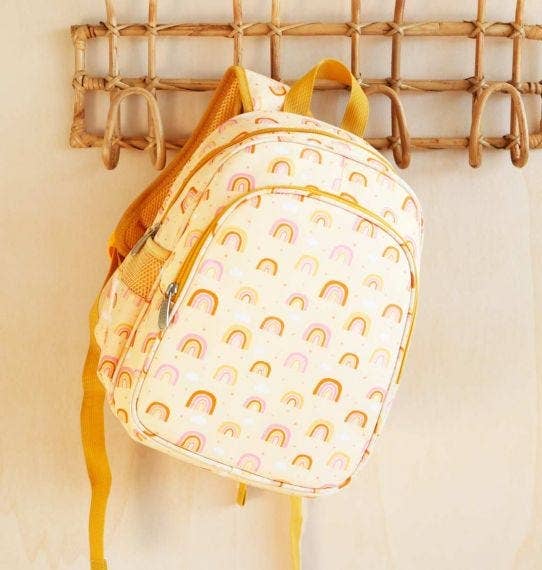 Mochila Escolar Arcoíris Niña | Mochila Infantil Colorida - MINI MUNDO