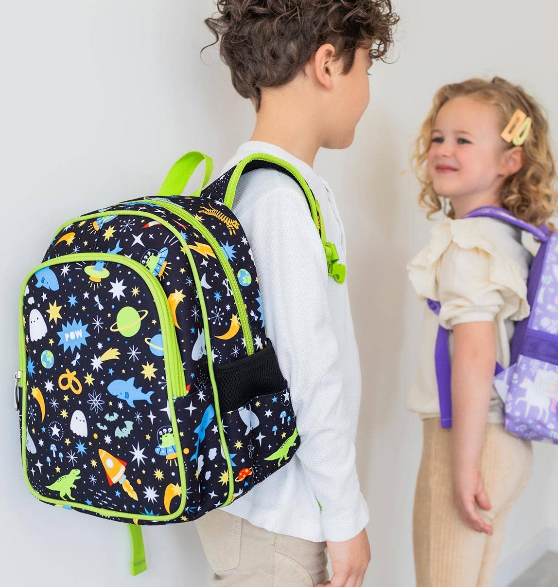 Mochila escolar - galaxy - MINI MUNDO