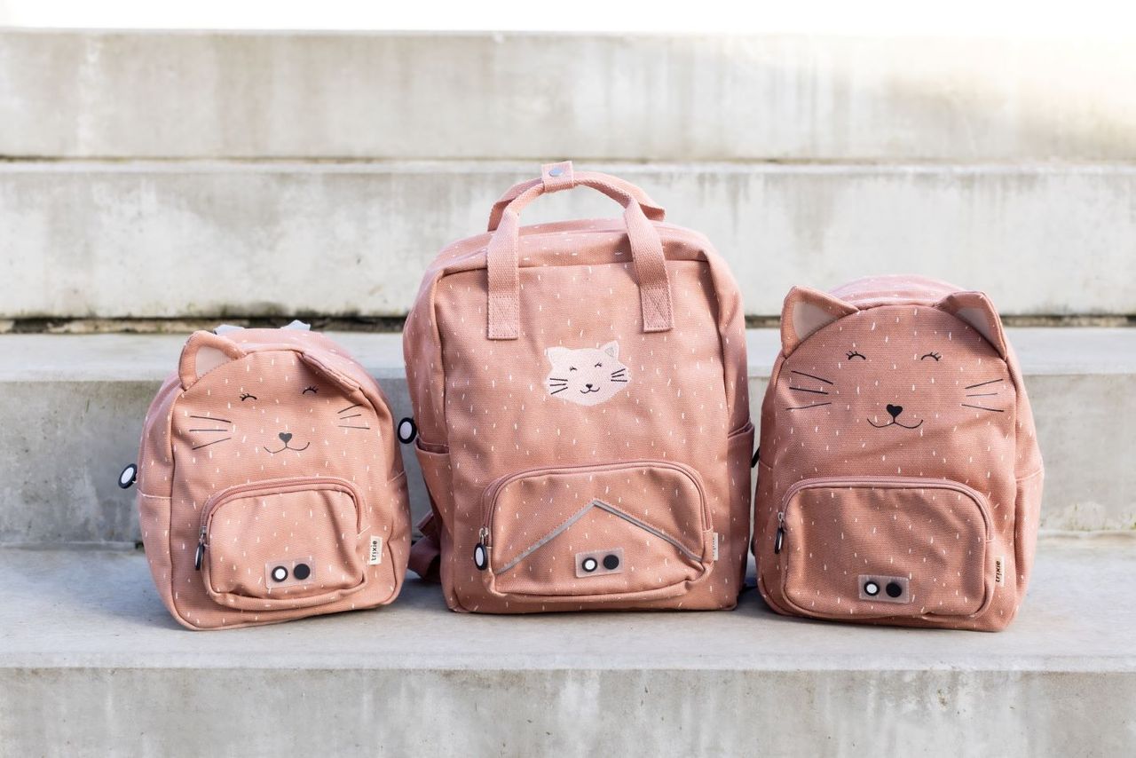 Mochila Escolar grande - Mrs. Cat - MINI MUNDO