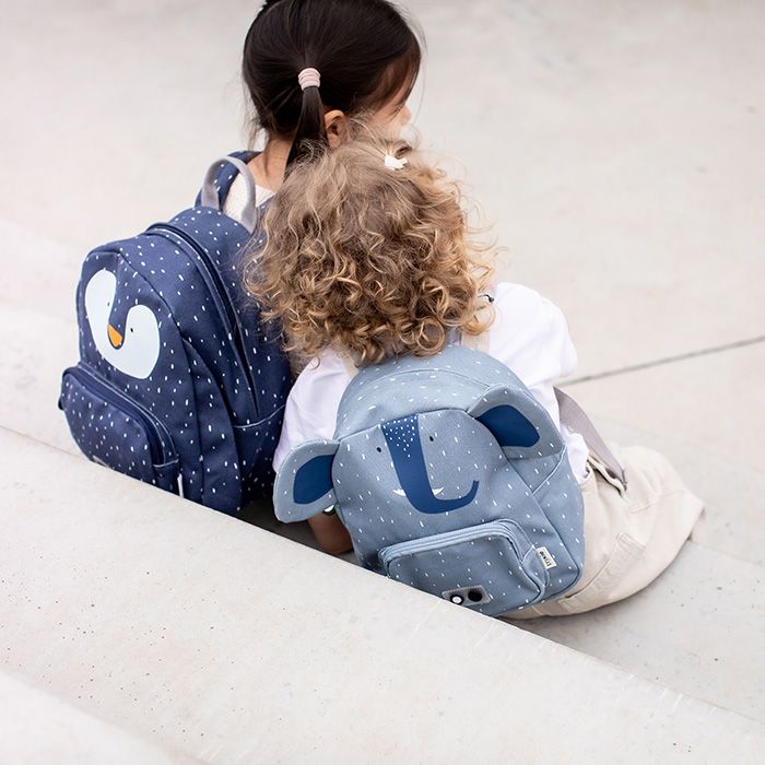 Mochila Escolar Mrs. Elephant - MINI MUNDO