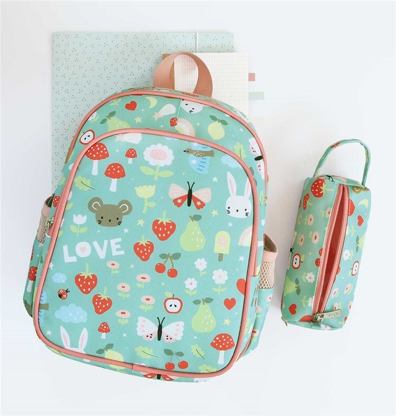 Mochila Escolar Naturaleza - MINI MUNDO