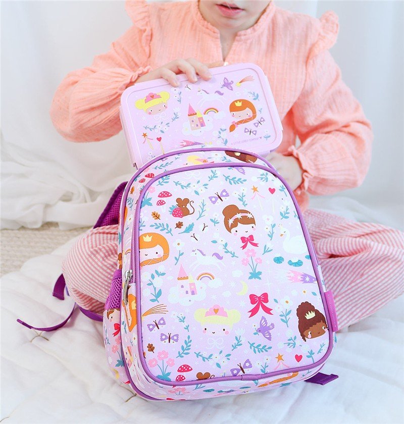 MOCHILA ESCOLAR PRINCESAS - BEBABI