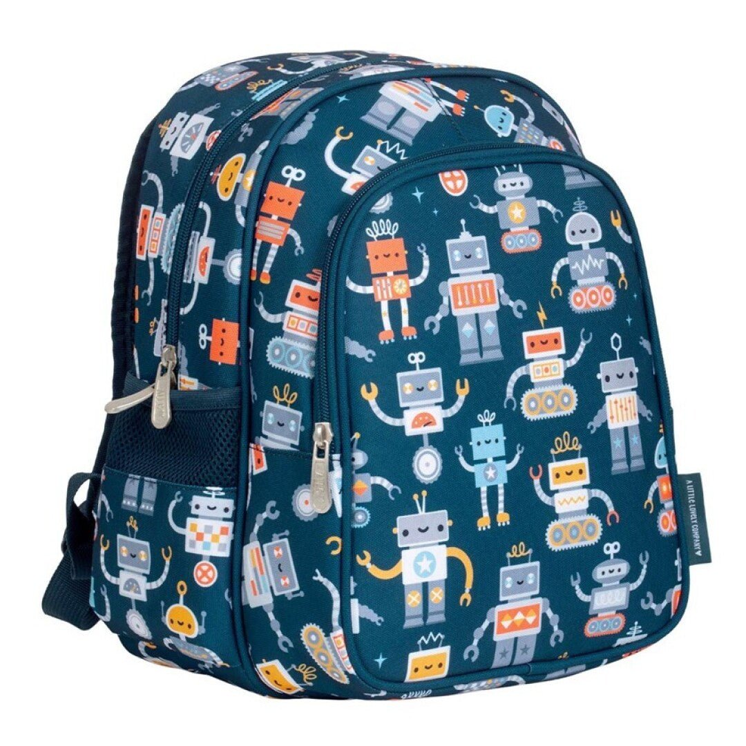 MOCHILA ESCOLAR ROBOTS - BEBABI