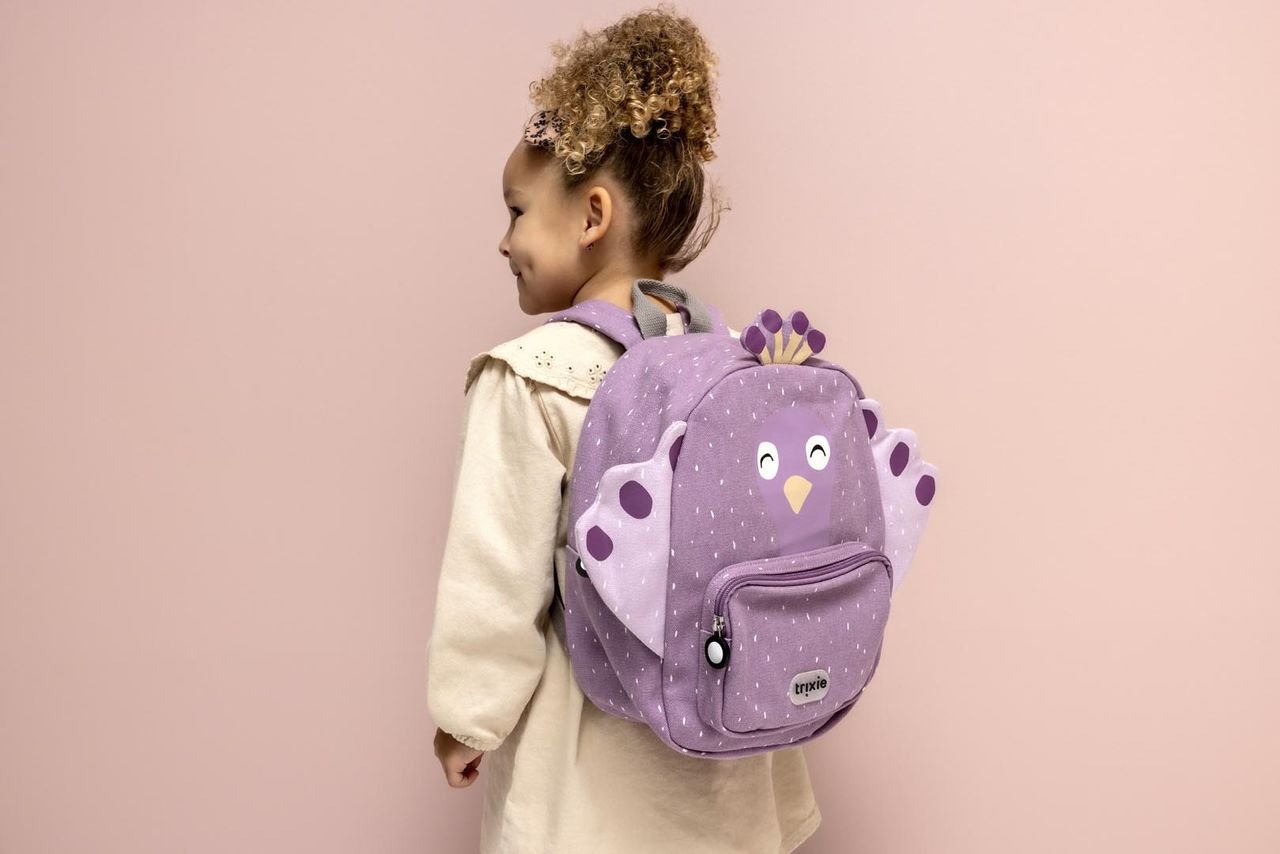 Mochila escolar Trixie Pavo Real - BEBABI