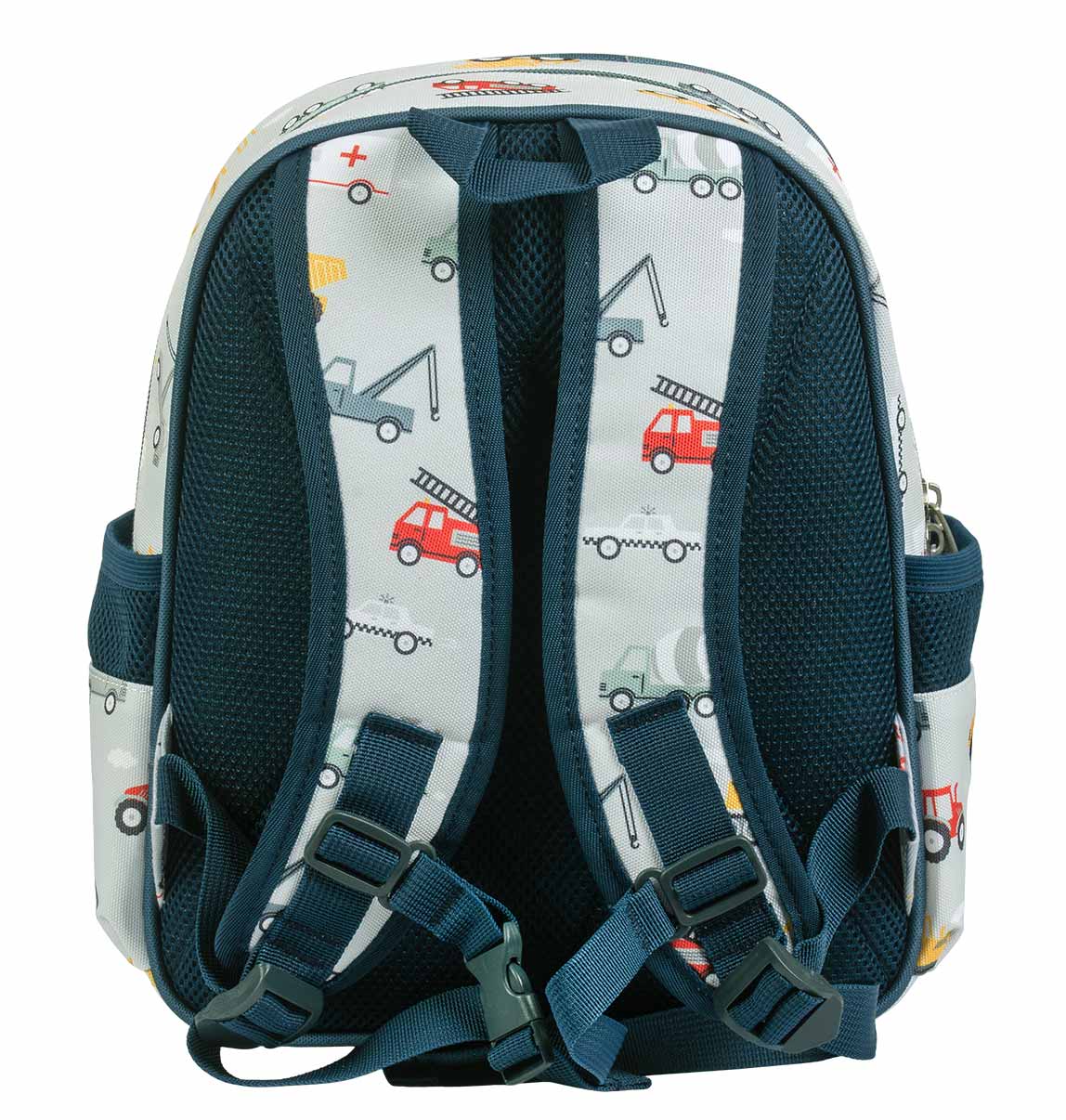 Mochila escolar - vehículos - MINI MUNDO