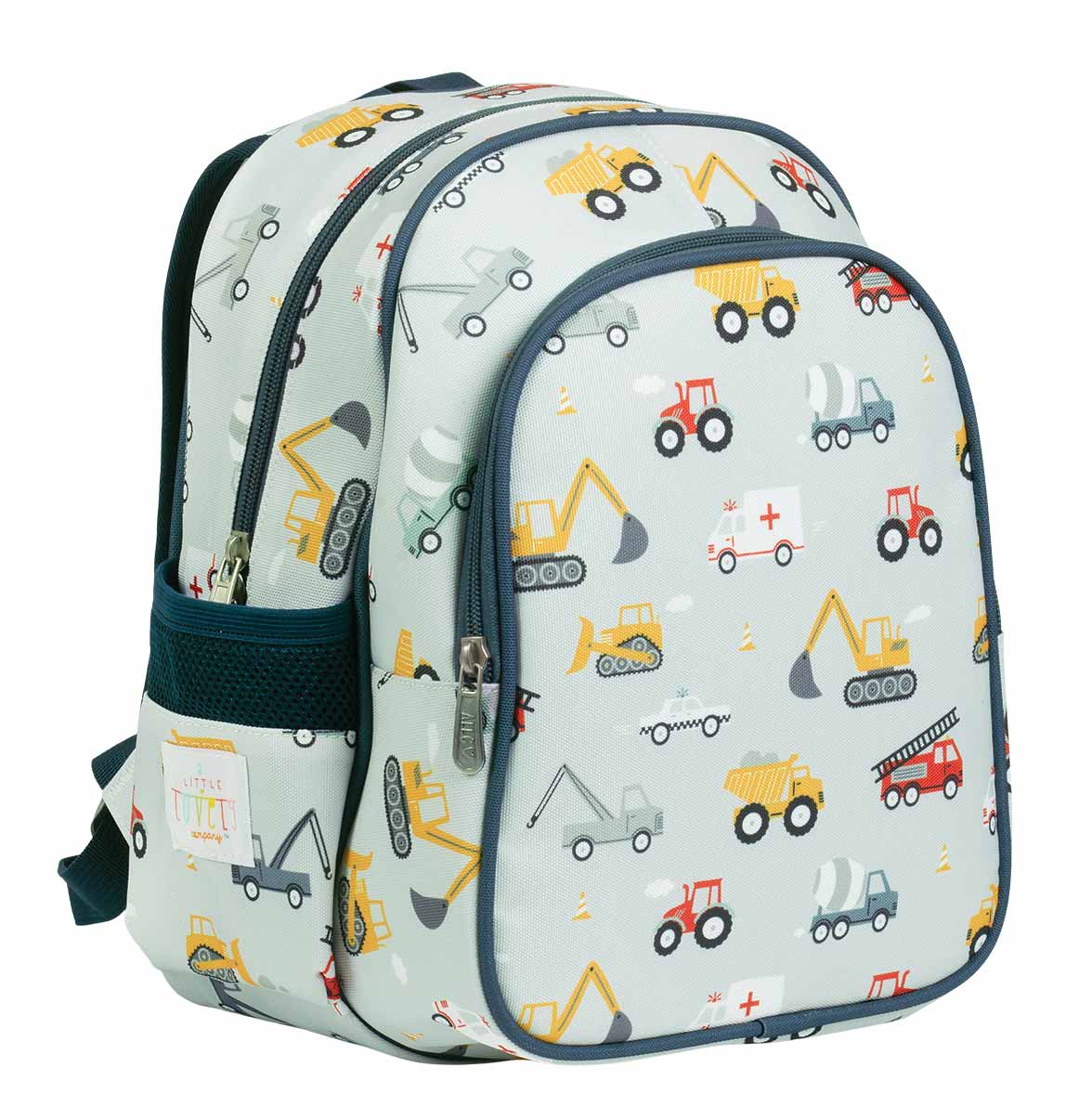 Mochila escolar - vehículos - MINI MUNDO