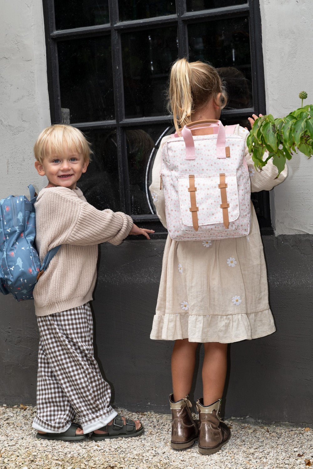Mochila Infantil Fresk Flores - BEBABI