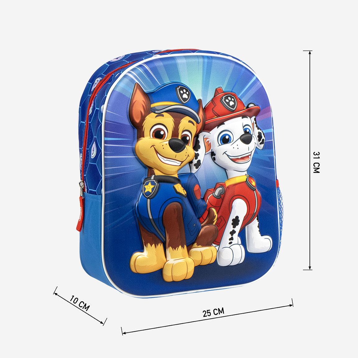Mochila Infantil Patrulla Canina (Chase & Marshall) - MINI MUNDO