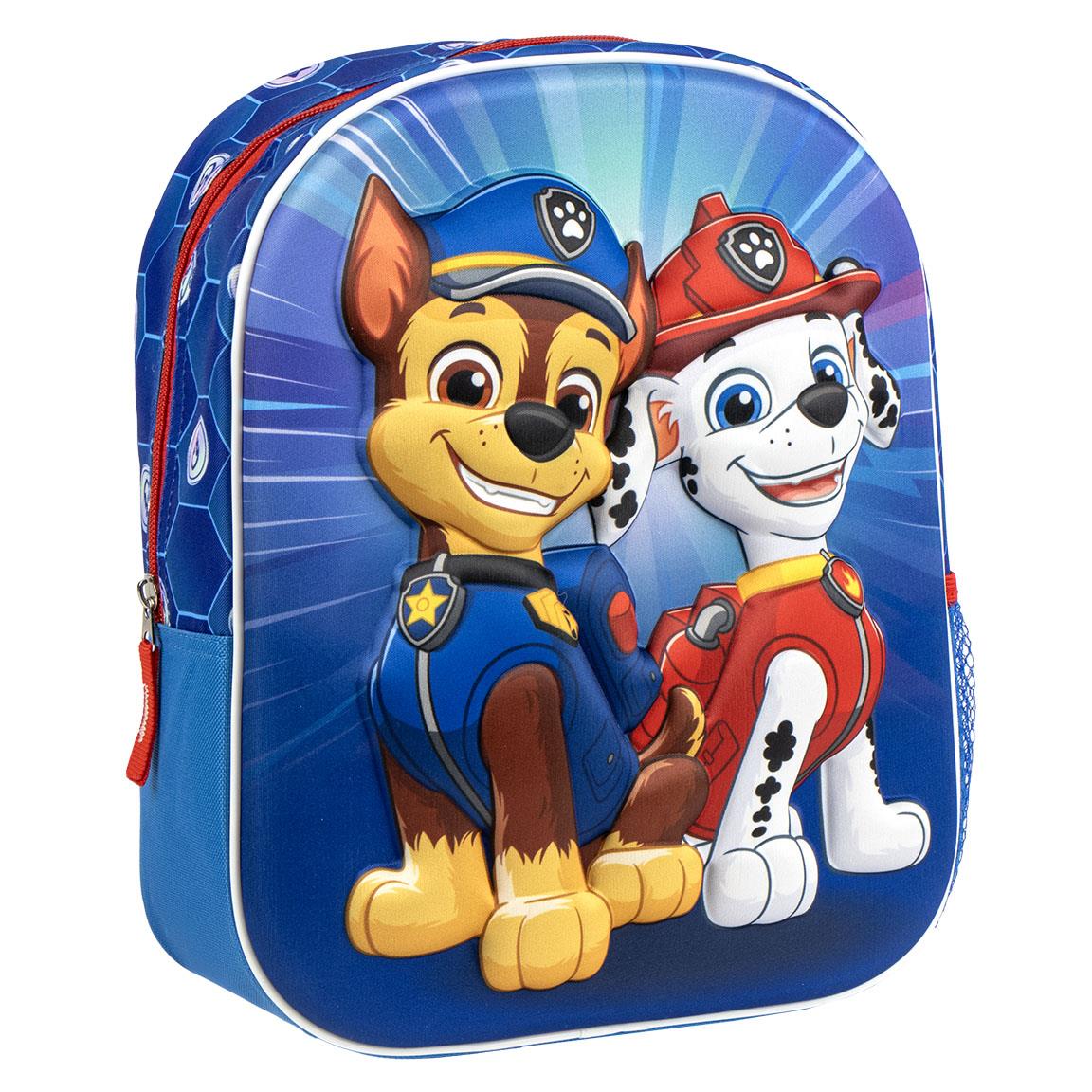 Mochila Infantil Patrulla Canina (Chase & Marshall) - MINI MUNDO