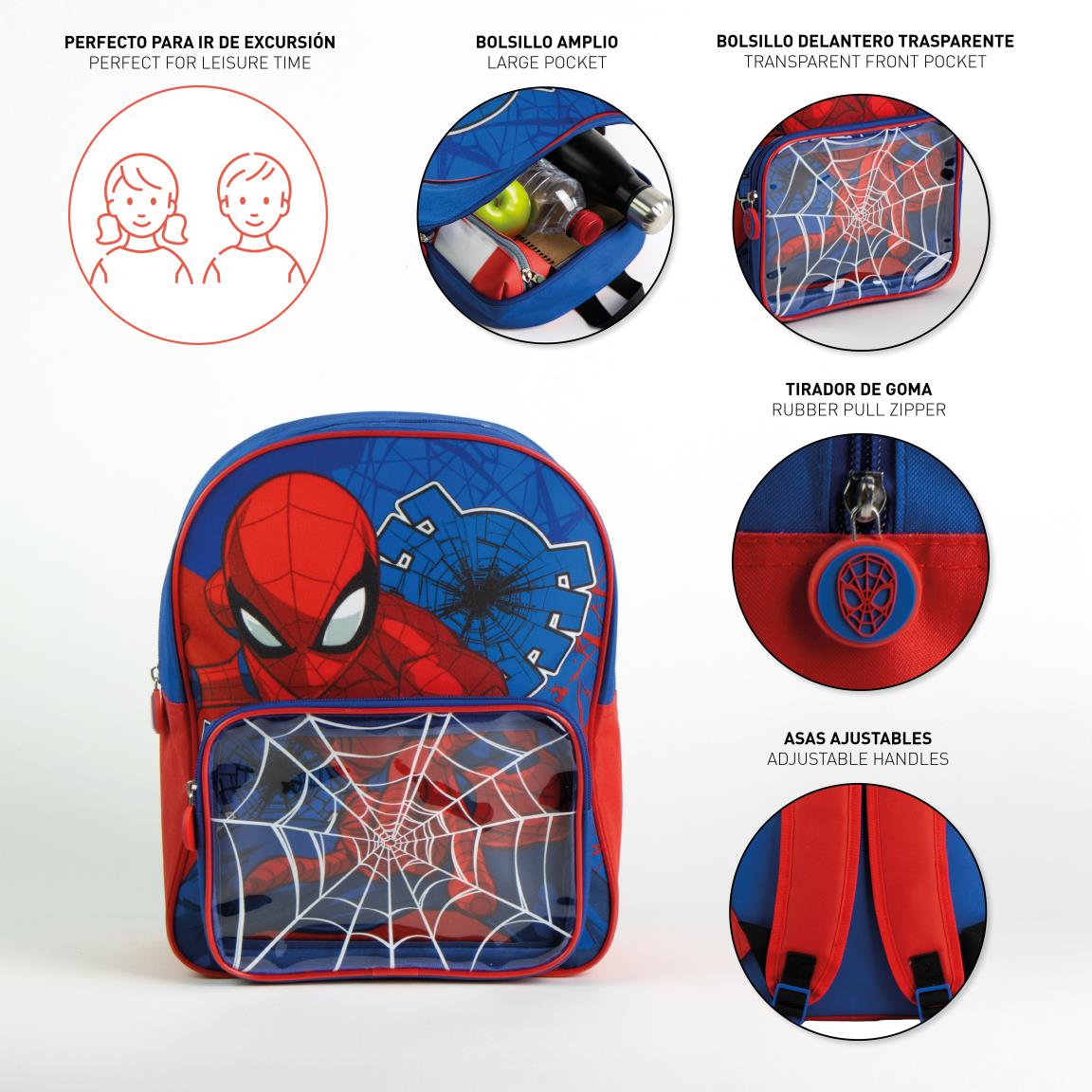 Mochila Infantil Spiderman - MINI MUNDO